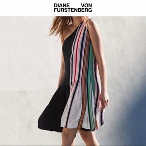 NWT DIANE VON FURSTENBERG RIBBON DRESS